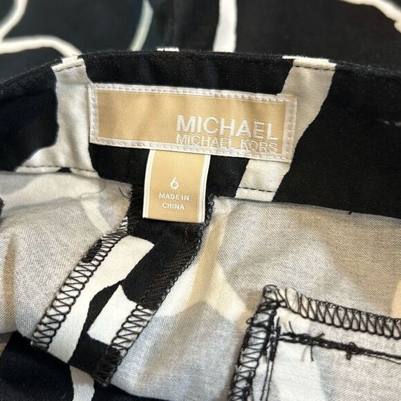 B84 Michael, Michael Kors black/white giraffe print size 6 - Picture 7 of 9